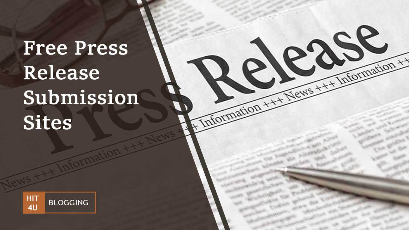 Free Press Release Submission Sites